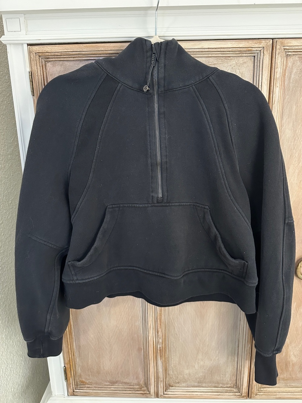 lululemon athletica Black Half-Zip Sweatshirt